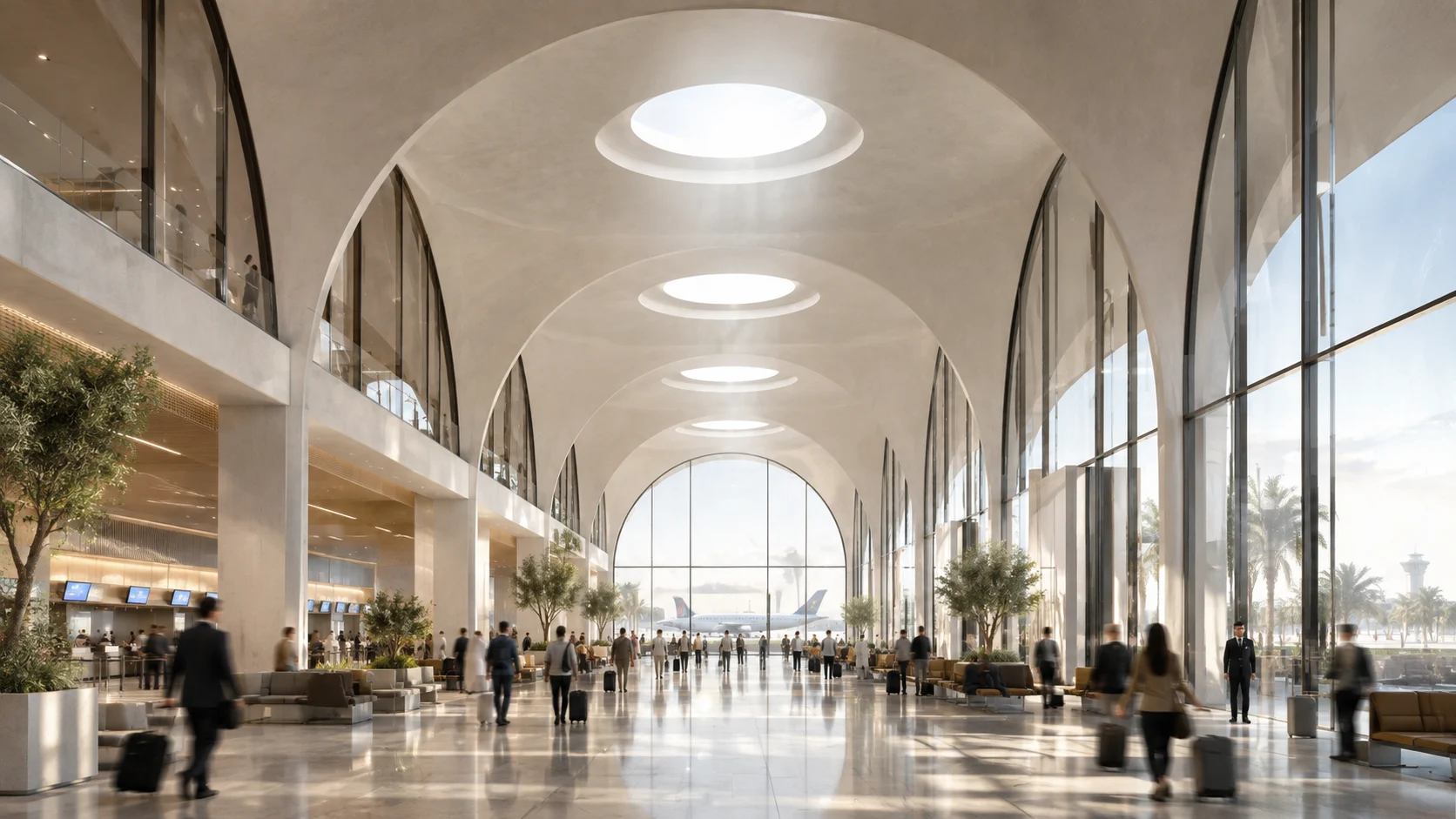 Benina International Airport — photograph, drawing or design study 4